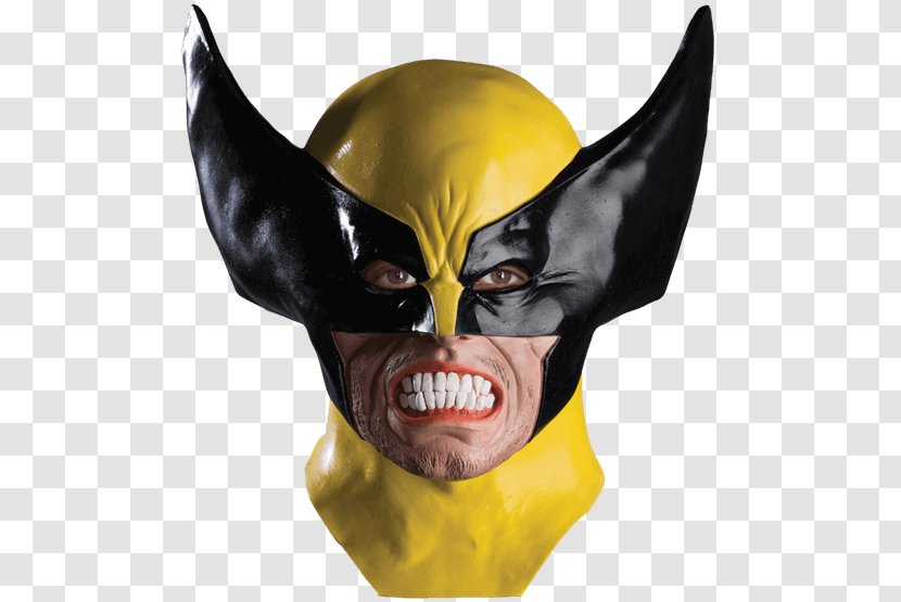 Wolverine Latex Mask Costume Party Transparent PNG