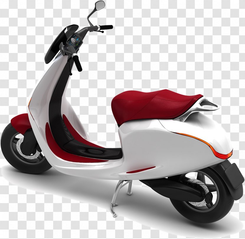 Motorized Scooter Car Electric Vehicle Motorcycles And Scooters - Vespa Transparent PNG