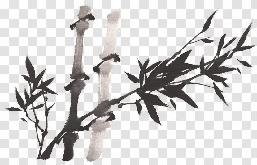 Chinese Painting Bamboo Landscape - Icon,Cartoon Painted Transparent PNG
