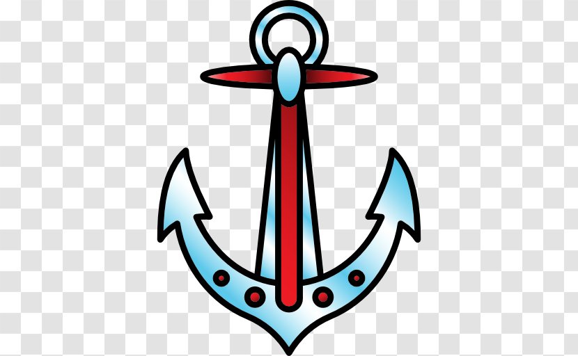 Old School (tattoo) - Tattoo - Anchor Transparent PNG