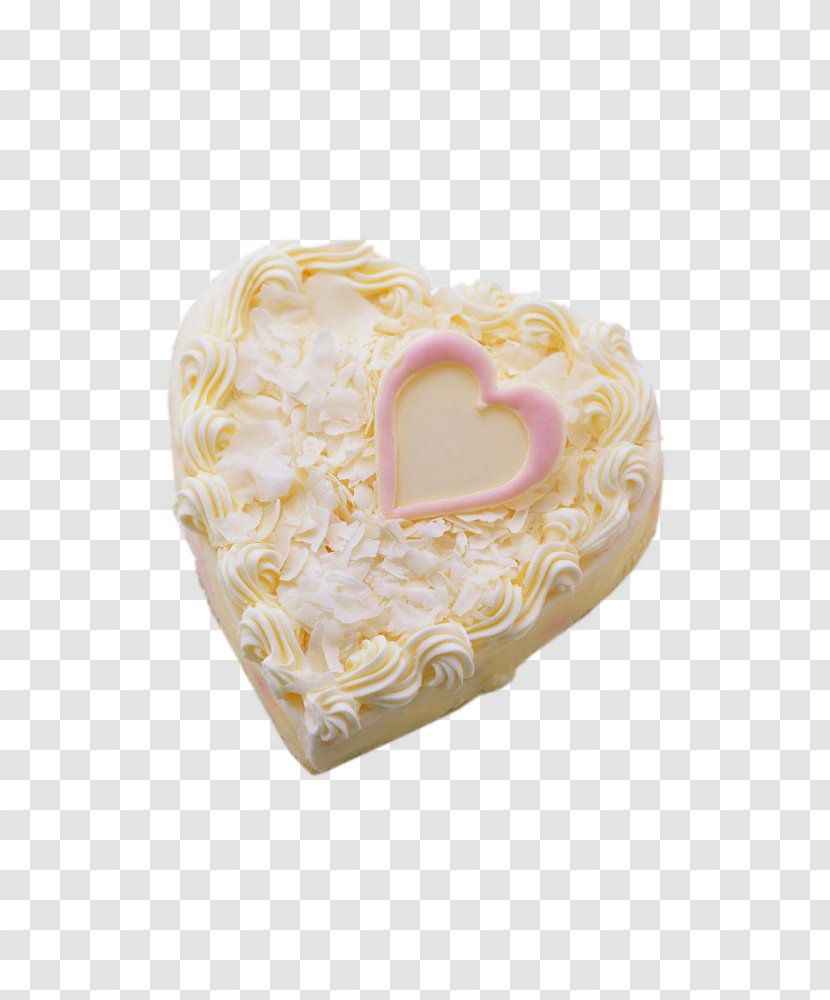 Birthday Cake Heart Dessert - Love Transparent PNG