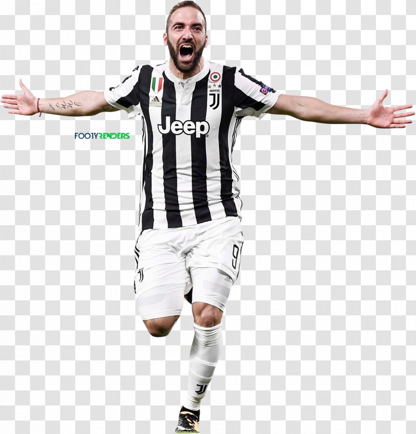 Jersey Juventus F.C. 2018 World Cup Football Player Sport - Gonzalo Higuain - Argentina Transparent PNG
