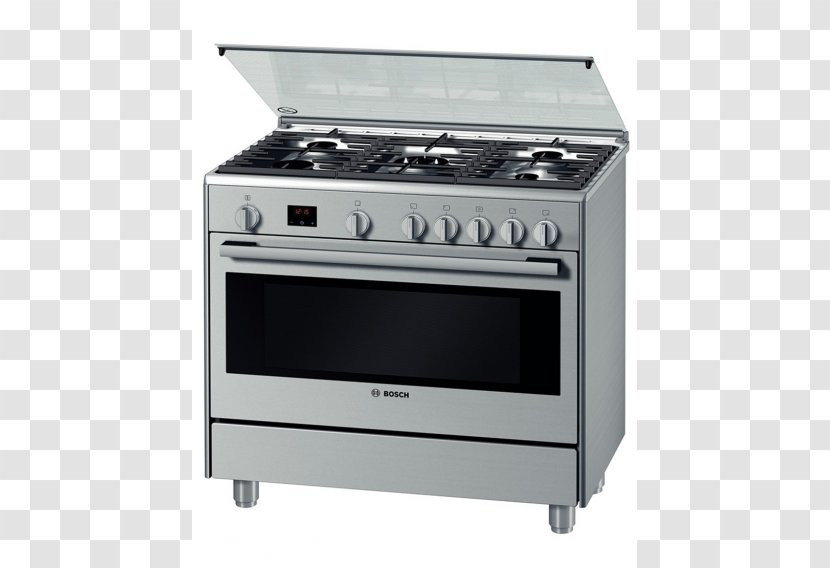 Gas Stove Cooking Ranges Oven Cooker Electric - Major Appliance Transparent PNG