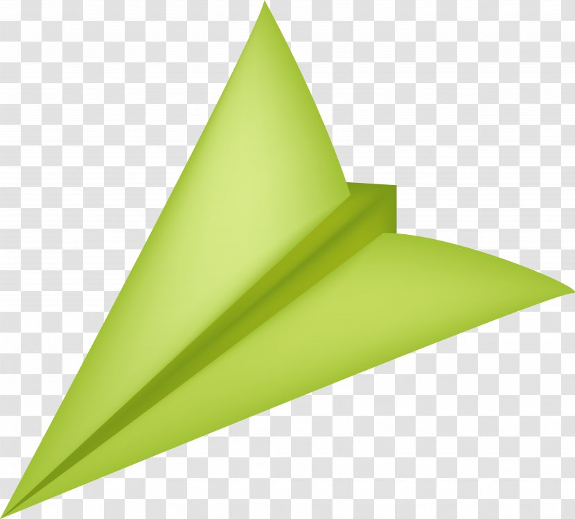 Paper Plane Airplane - Grass Transparent PNG