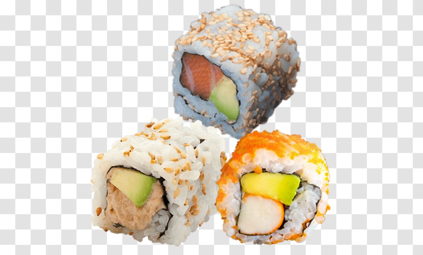 California Roll Sushi Surimi Matcha Makizushi - Japanese Cuisine - Lightbox Transparent PNG