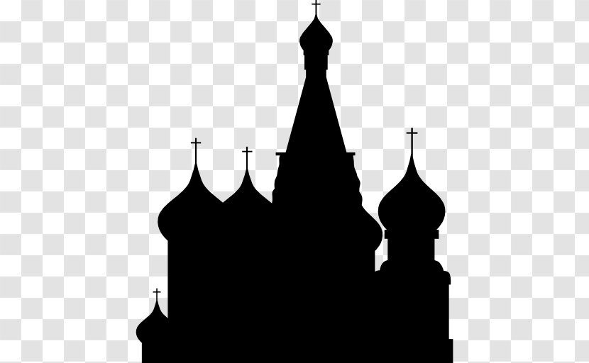 Saint Basil's Cathedral Moscow Silhouette - Basil S Transparent PNG