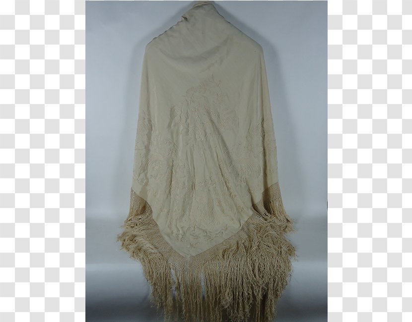 Outerwear Beige Neck - Fur - Antique Transparent PNG