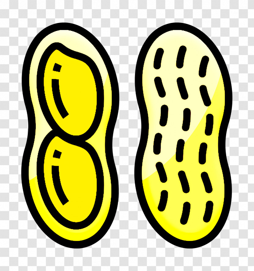 Peanut Icon Healthy Food Icon Transparent PNG