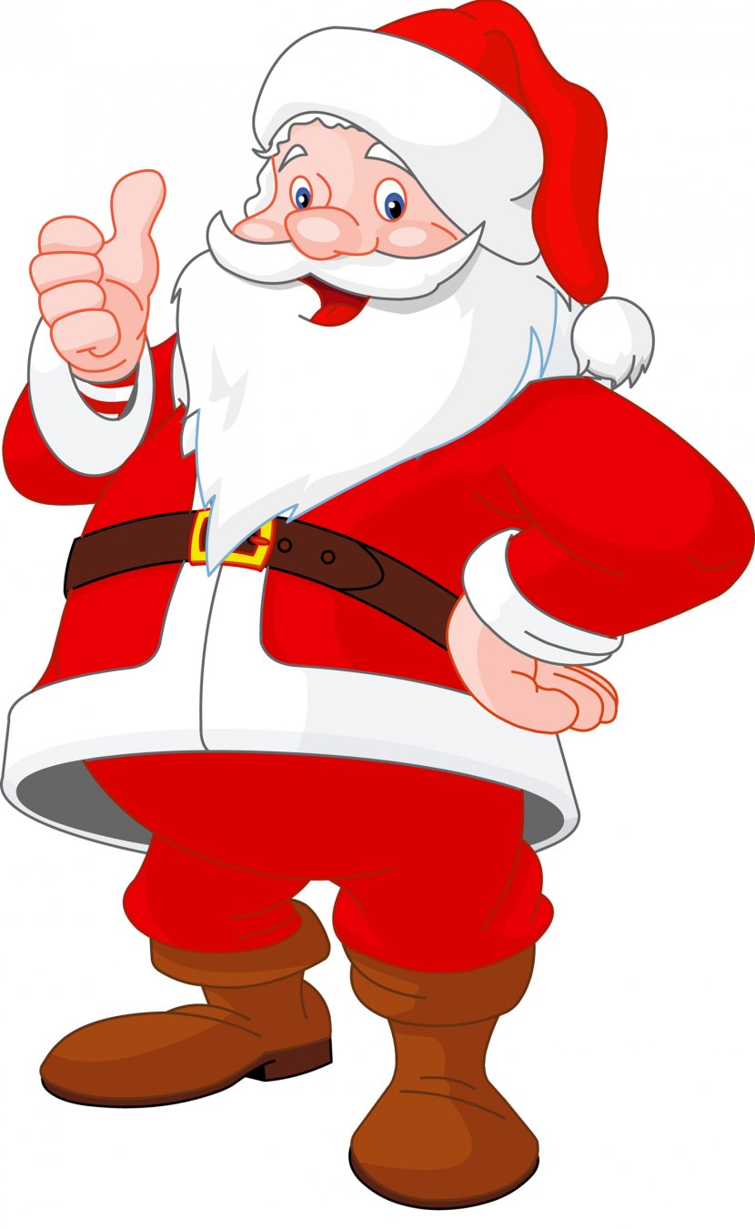 Santa Claus Clip Art - Thumb Transparent PNG