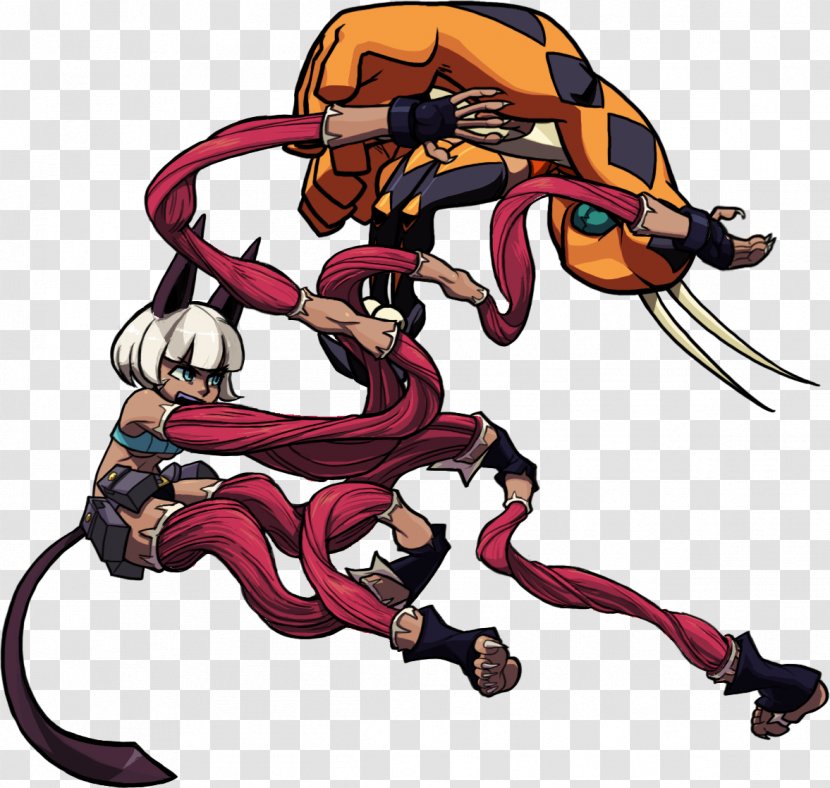 Skullgirls Video Game Wiki Player Character - Cartoon - Fortune Transparent PNG