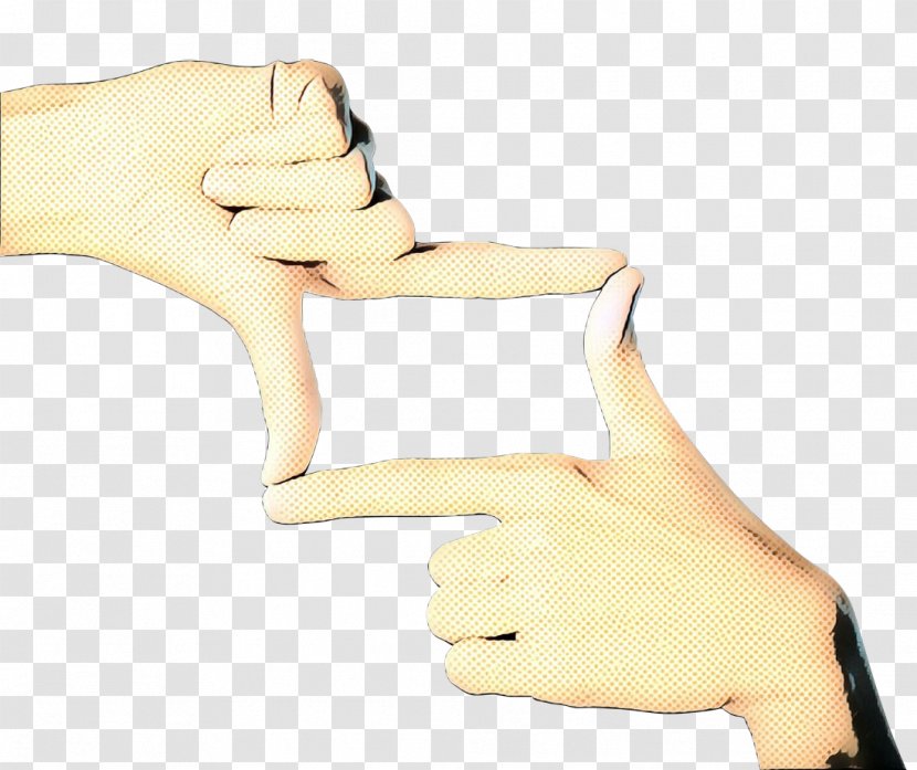 Finger Hand Glove Gesture Arm - Beige Fashion Accessory Transparent PNG
