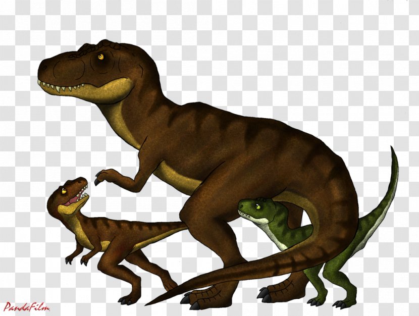 Tyrannosaurus Velociraptor Dinosaur Indominus Rex Art - Fauna - Felicia Hardy Transparent PNG