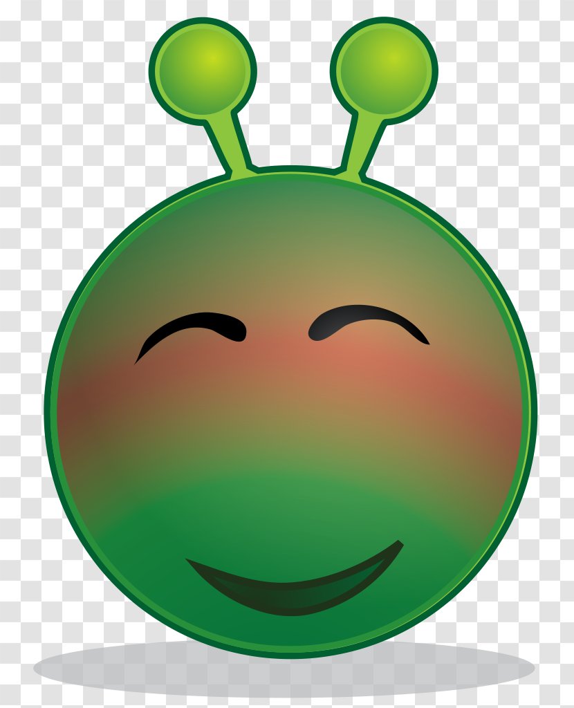 Smiley Emoticon YouTube Clip Art - Alien Transparent PNG