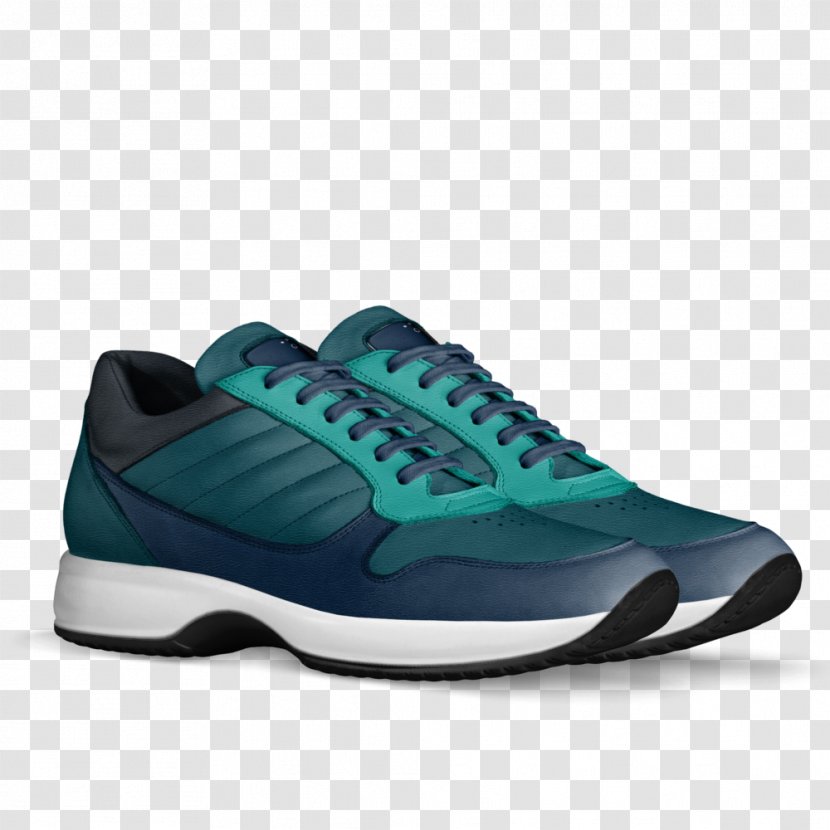 Sneakers Skate Shoe High-top Footwear - Teal - Italian Flag Stripe Transparent PNG