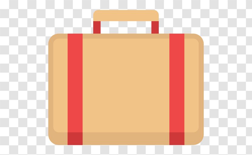 Suitcase - Yellow - Orange Transparent PNG