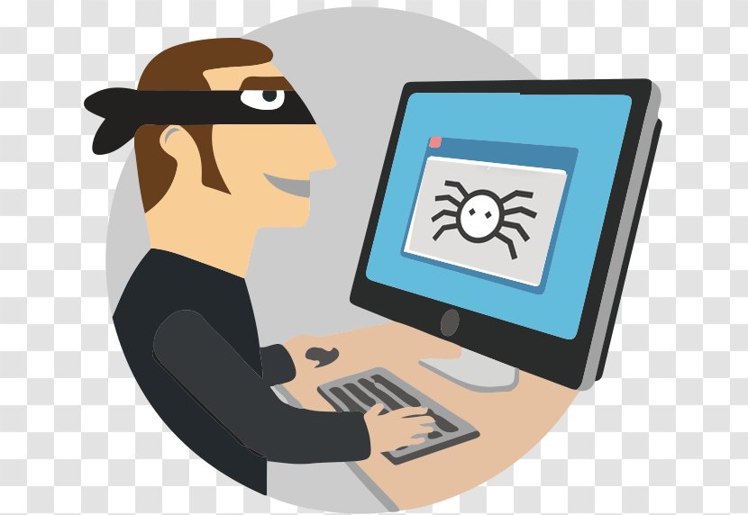 Security Hacker Clip Art Computer Phishing - Learning Transparent PNG