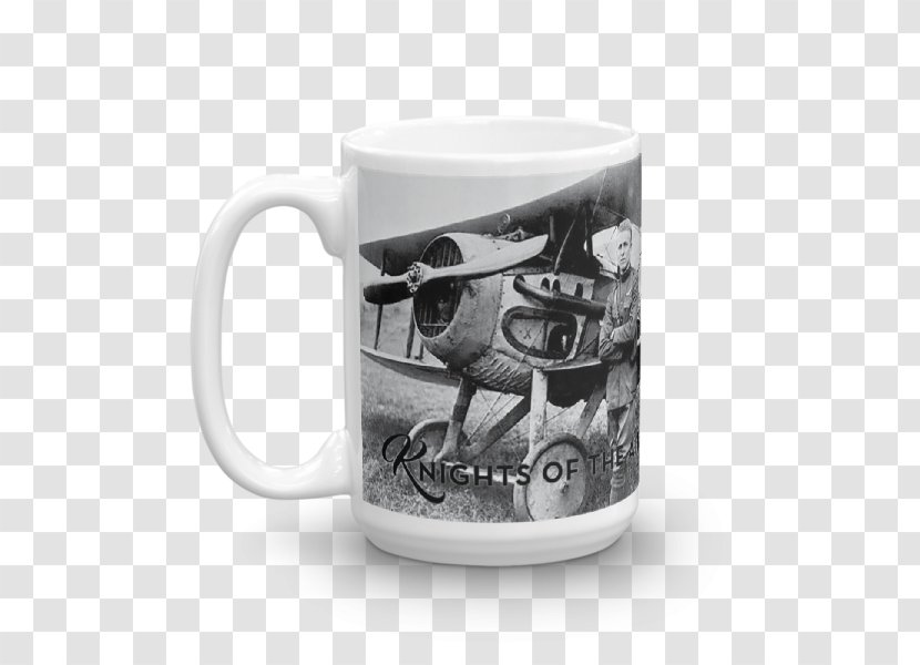 Coffee Cup Terror Of The Autumn Skies Product Douchegordijn - Silhouette - Fighter Plane Shot Down Transparent PNG