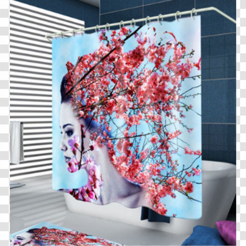 Shower Douchegordijn Curtain Bathroom Bathtub - Waters Plashing Transparent PNG