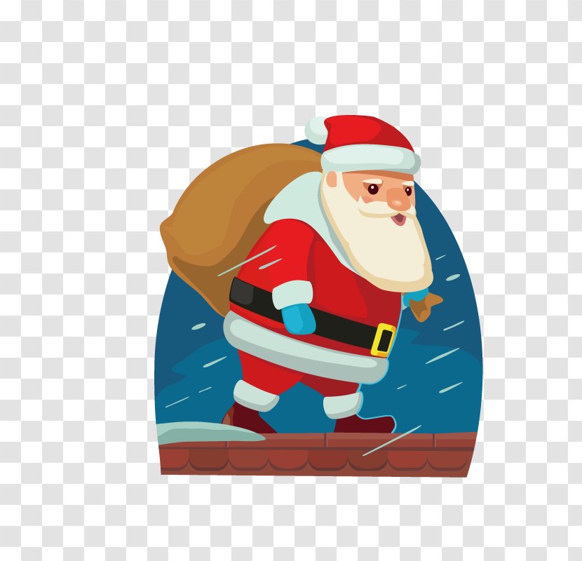 Santa Claus Vector Graphics Stock Photography Illustration - Royaltyfree - Christmas Cartoon Transparent PNG