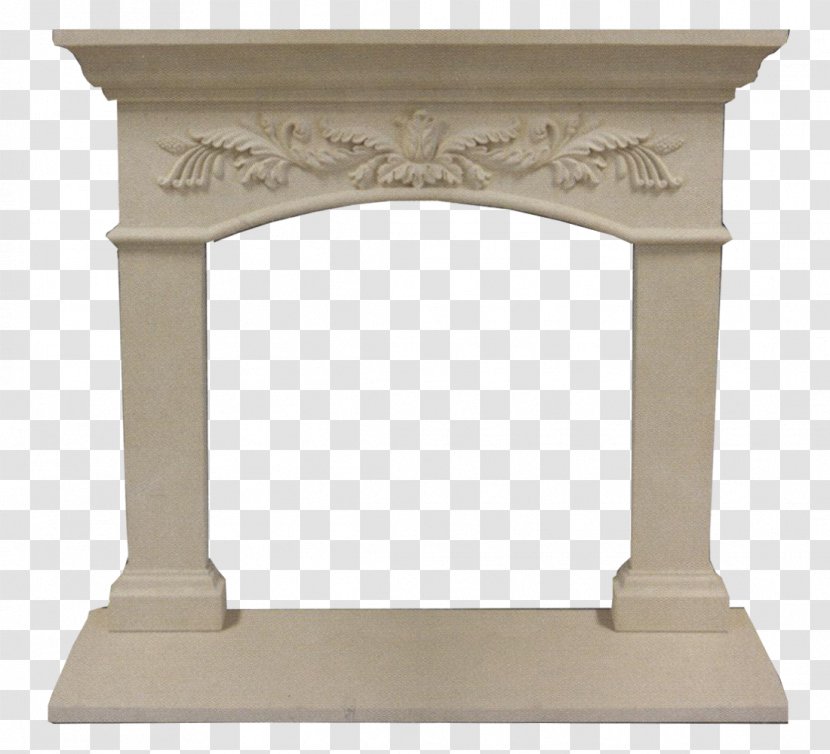 Fireplace Furniture Structure Stone Carving Rectangle - Chimney Transparent PNG