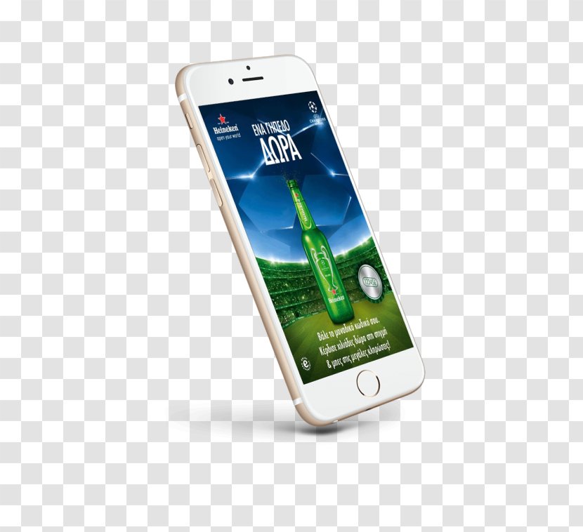 Heineken Mobile Phones Portable Communications Device Telephone Campaign - Phone Transparent PNG