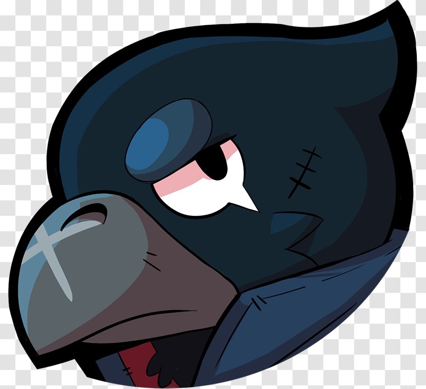 Brawl Stars Clash Of Clans Royale Eric Draven Shelly Webster - Head Transparent PNG