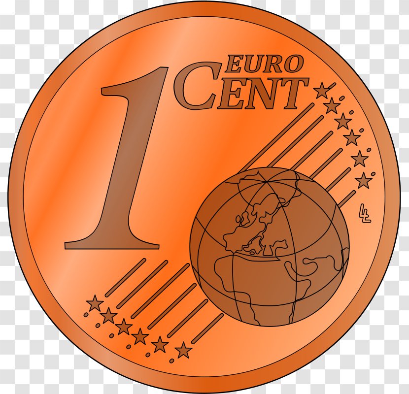 5 Cent Euro Coin Penny Nickel Clip Art - 1 Cliparts Transparent PNG