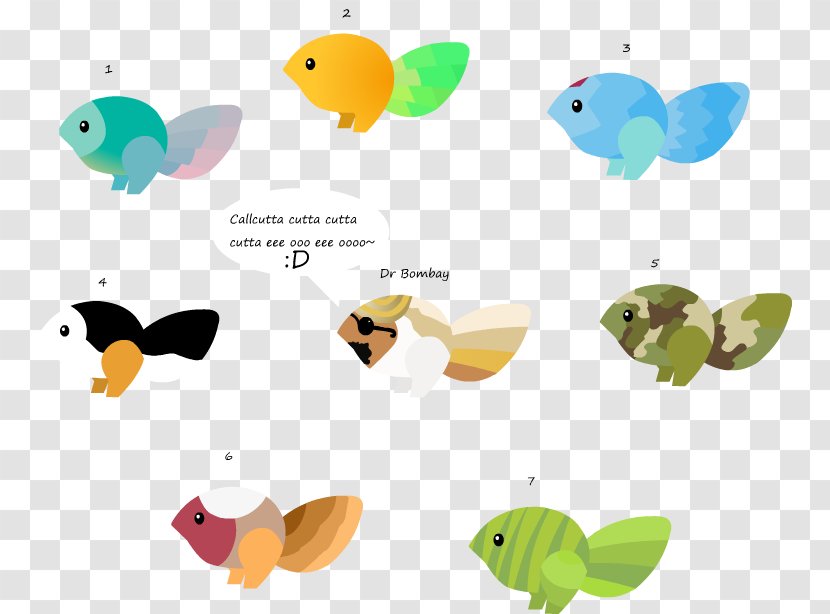 Butterfly Clip Art Product Design - Fish Transparent PNG