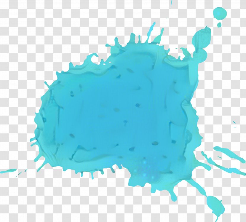 Map Cartoon - Sky - Ink Aqua Transparent PNG