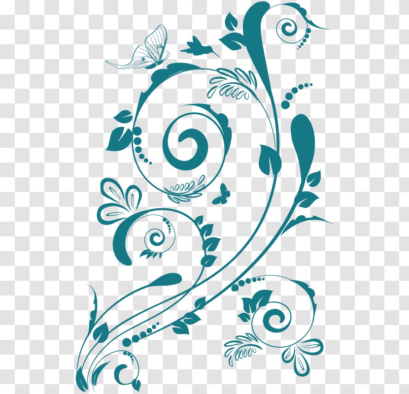 Drawing Floral Design - Flower Transparent PNG