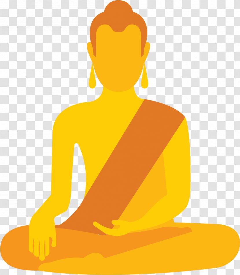 Bangkok Thai Temple Icon - Sitting - Buddhism Transparent PNG