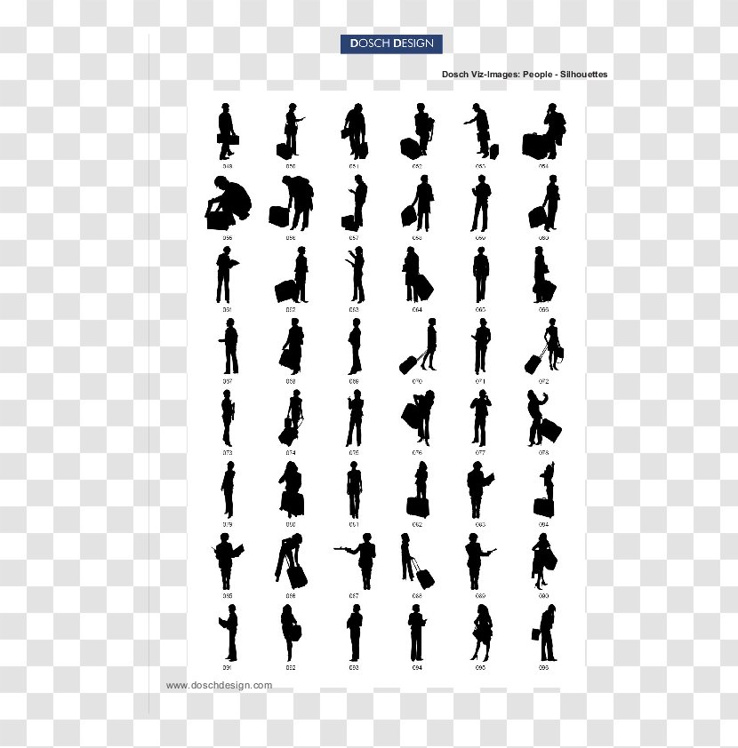 Silhouette 3D Modeling Drawing Transparent PNG