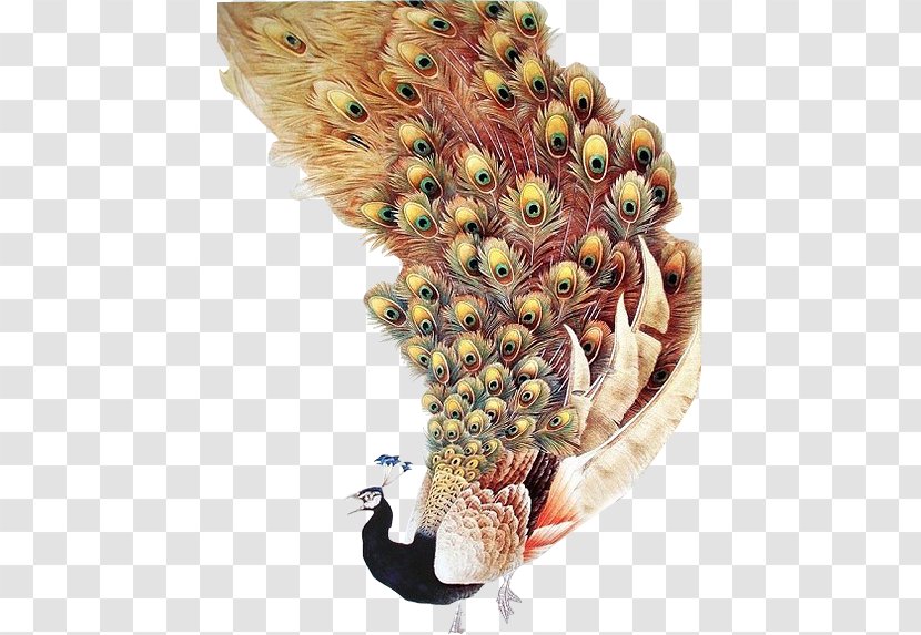 Peafowl Painting Decorative Arts Feather Cushion - Art - Peacock Transparent PNG