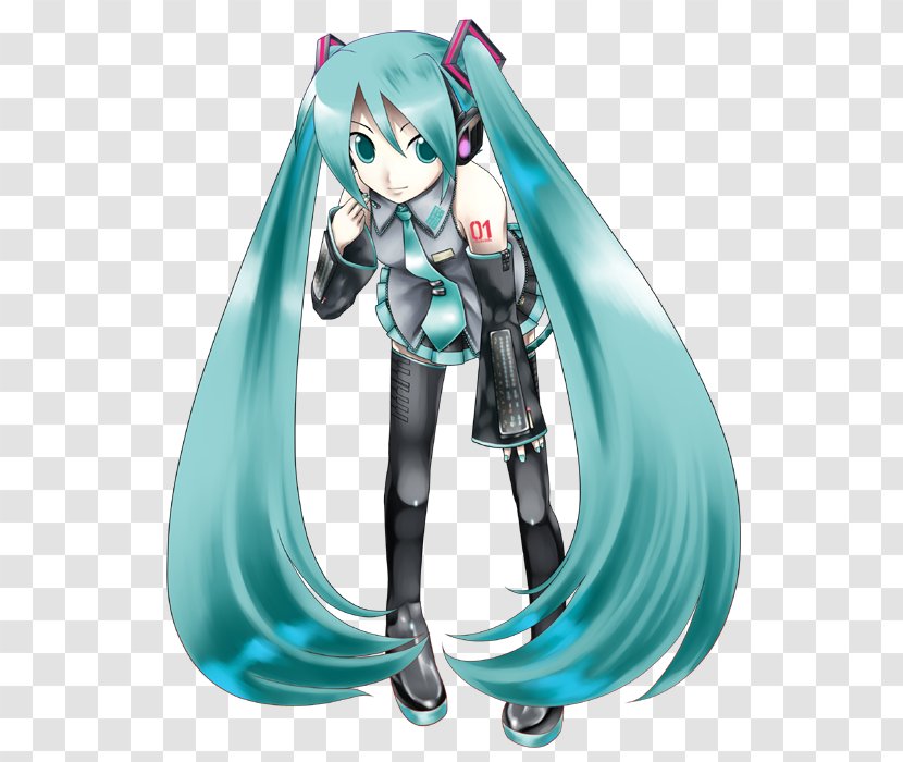 Hatsune Miku Vocaloid Character Blog Link - Silhouette Transparent PNG