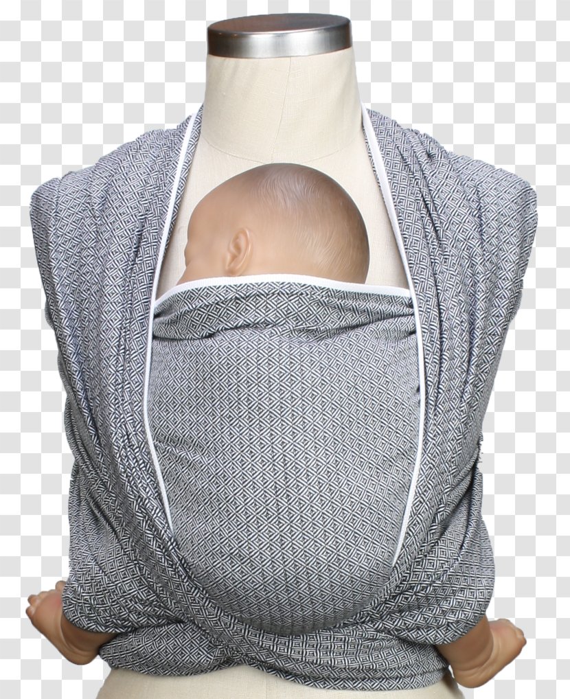 Baby Sling Infant Babywearing Transport Breastfeeding - White - Year-end Wrap Material Transparent PNG