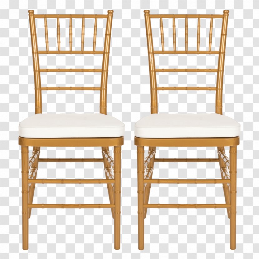 Table Chiavari Chair Furniture Seat Transparent PNG