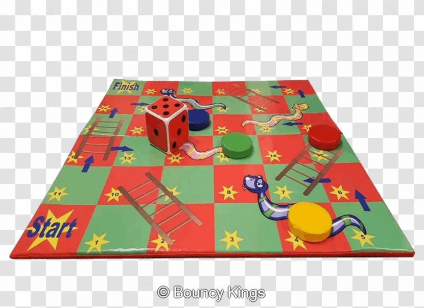 OMG Bouncy Castle Hire Kings Snakes And Ladders Game - Inflatable - Snake Transparent PNG