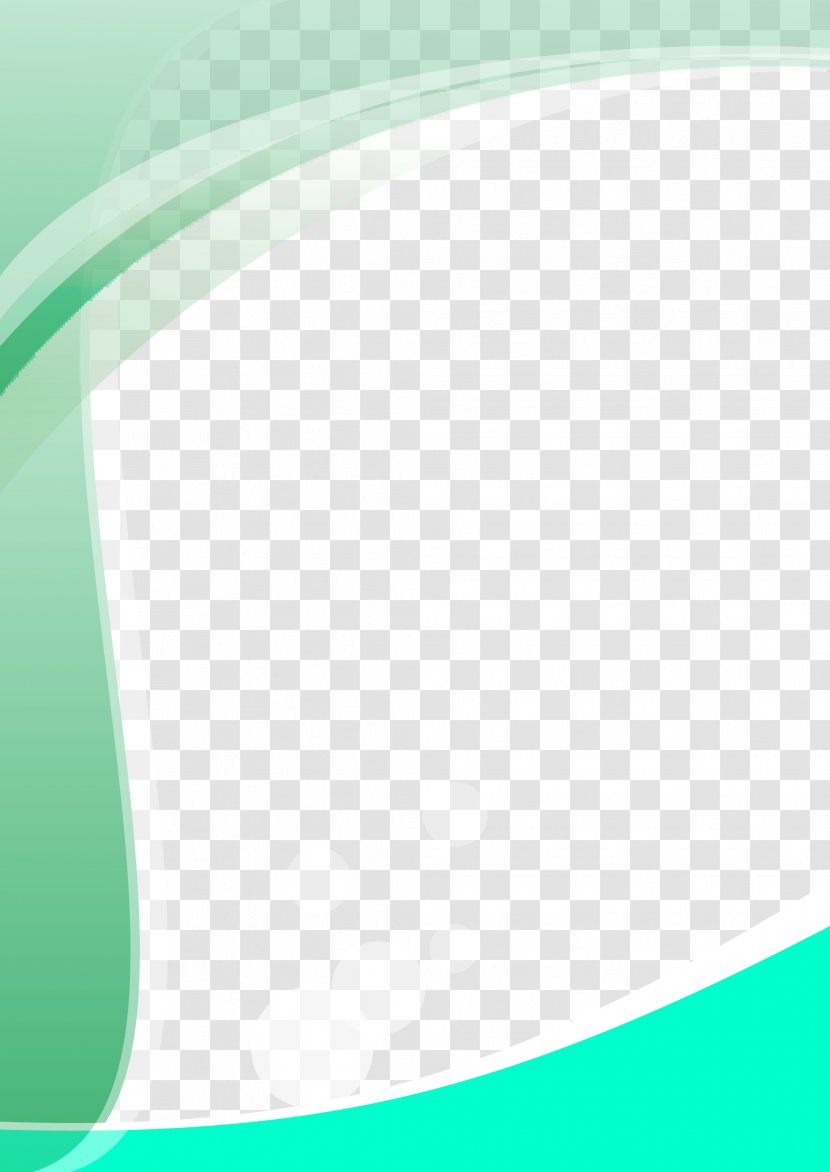 Material Pattern - Green - Technology Dream Border Transparent PNG