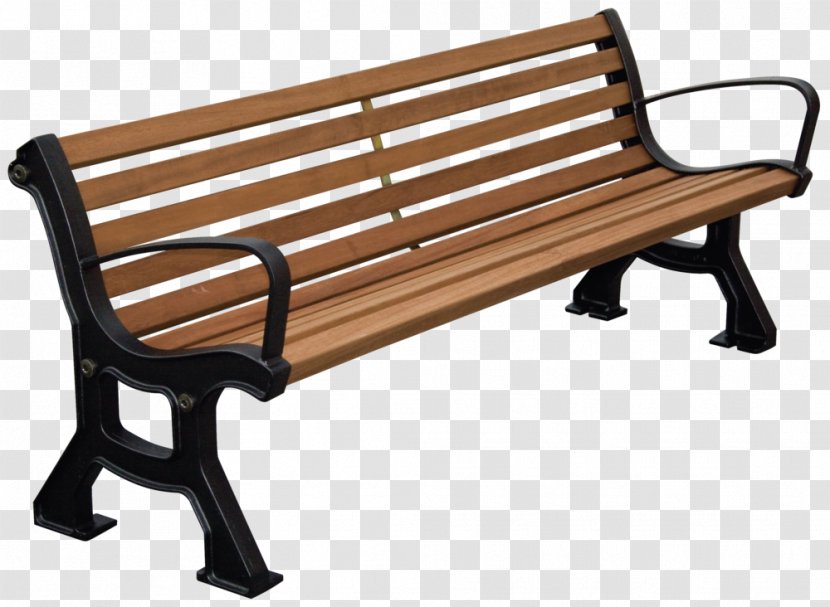 Banc Public Bench Urban Park Garden Furniture - Lath - Wood Transparent PNG