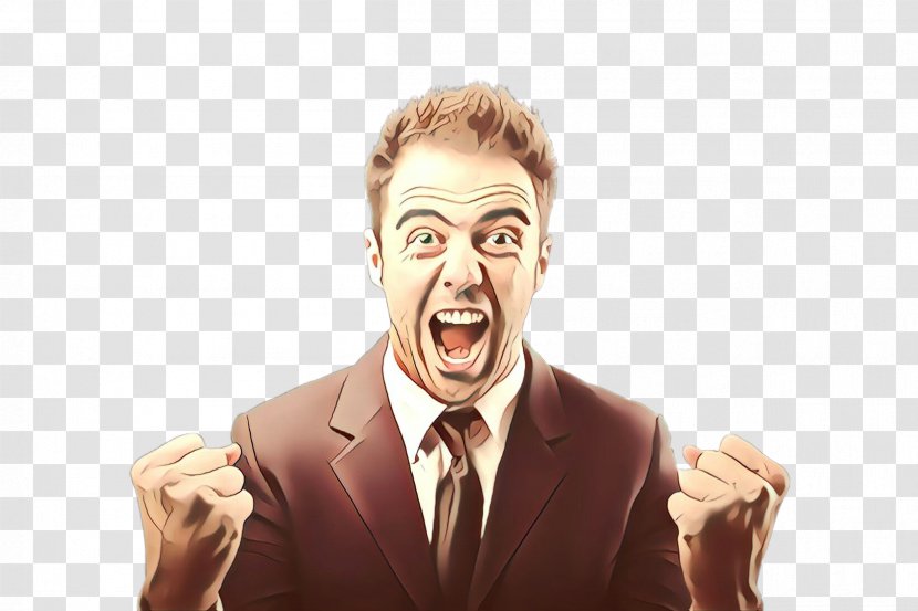 Facial Expression Chin Cartoon Forehead Gesture - Gentleman - Finger Transparent PNG
