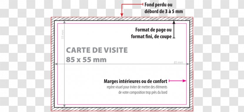 Document Pink M Line Brand - Area - Carte Visite Transparent PNG