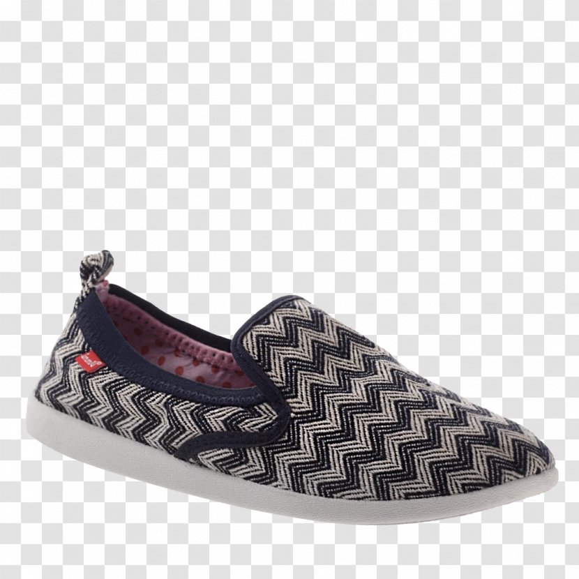 Slip-on Shoe Sneakers Cross-training Walking - Navy - Zig Zag Transparent PNG