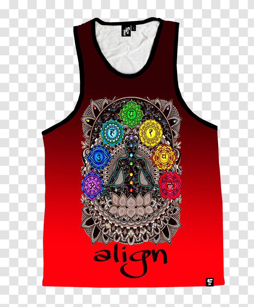 T-shirt Tapestry Gilets Referentie Pattern - Outerwear - Tank Top Transparent PNG