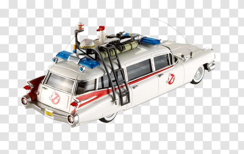 Model Car Motor Vehicle Ghostbusters Ecto-1 - Robot Wheels Transparent PNG