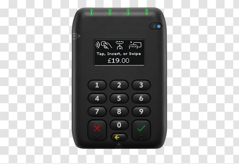 Mobile Phones Card Reader Contactless Smart EMV - Numeric Keypad Transparent PNG