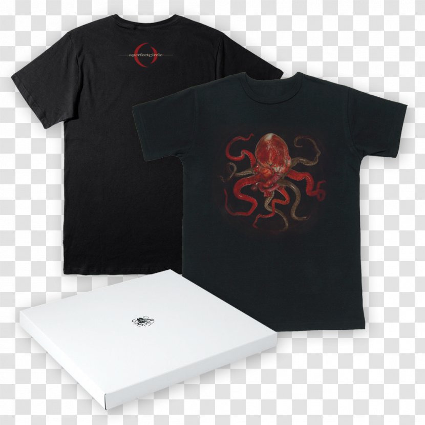 T-shirt Eat The Elephant A Perfect Circle Box Set - Red Transparent PNG