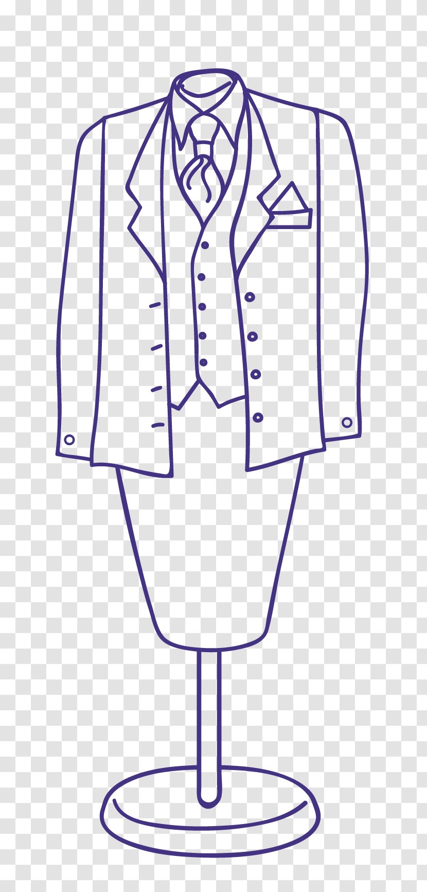 Suit Clip Art - White - Wedding Vector Material Transparent PNG