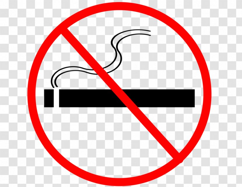 Smoking Ban Cigarette Clip Art - Cessation - No Transparent PNG
