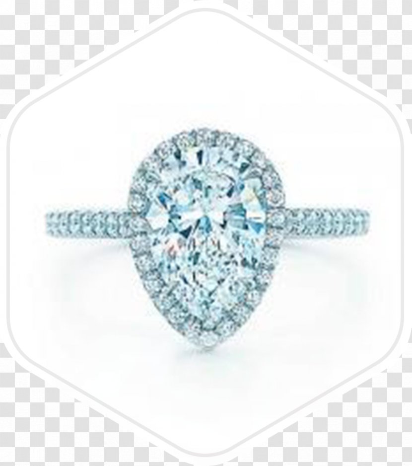 Engagement Ring Wedding Diamond Jewellery - Princess Cut Transparent PNG