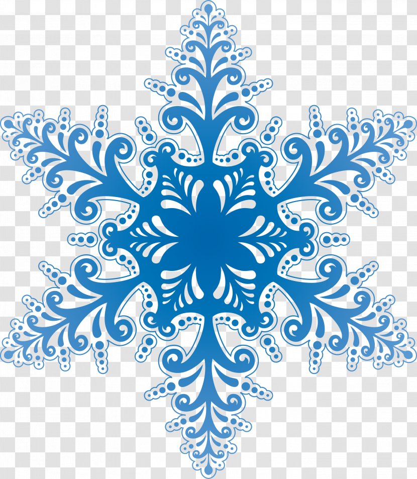 Snowflake Christmas Clip Art - Tree - Snowflakes Transparent PNG